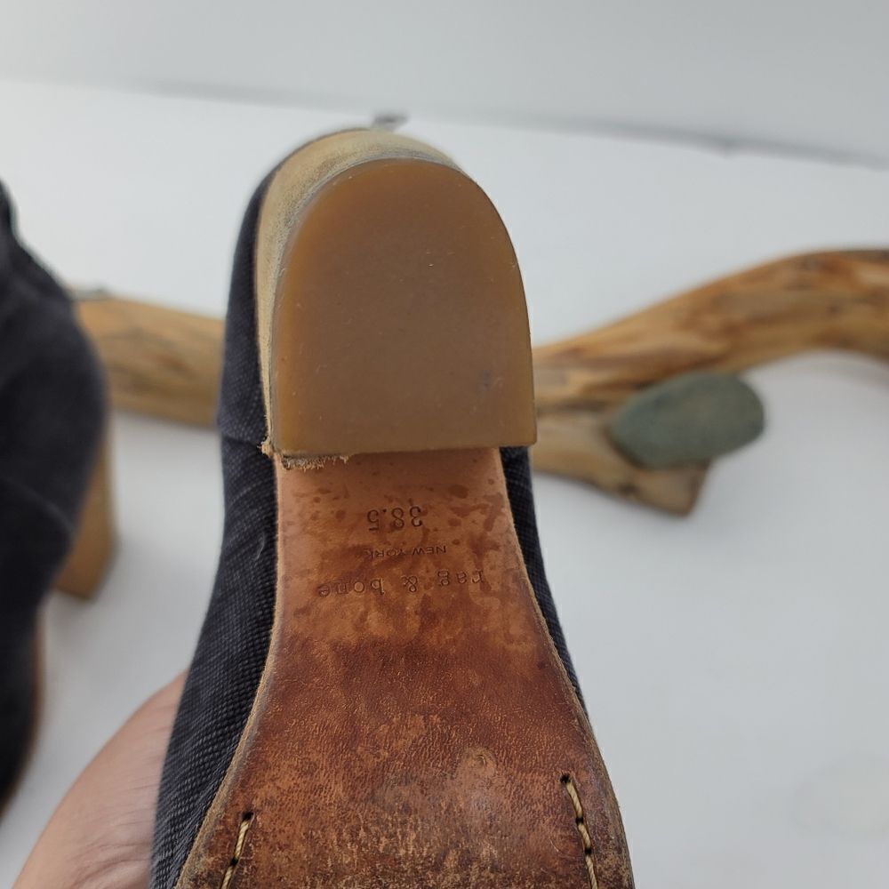 Rag & Bone Heavy Canvas Heeled Booties - image 2